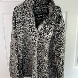 Sherpa quarter zip jacket